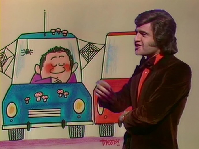 Joe Dassin, La Complainte de l’heure de pointe, 1972. D.R.