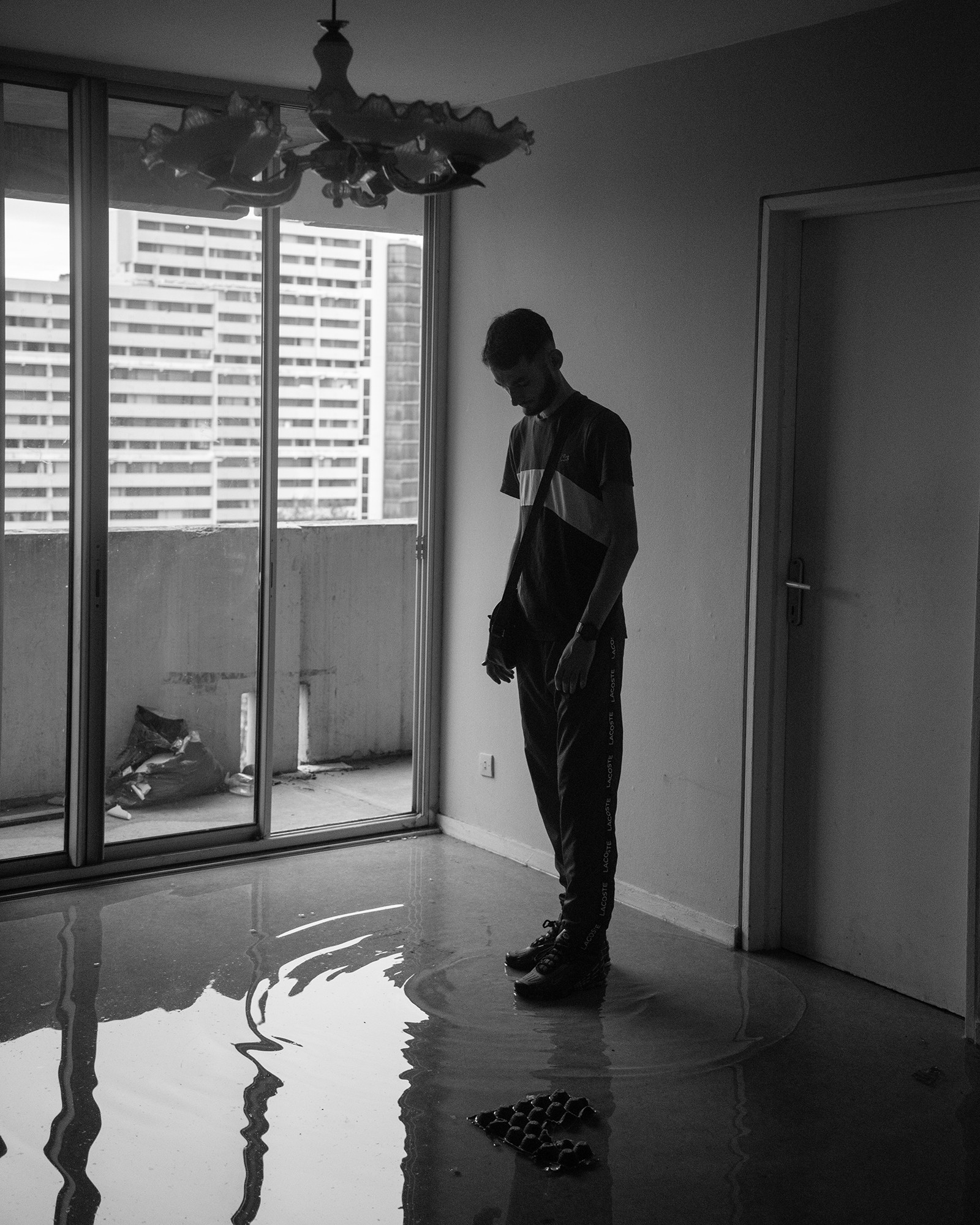 Intérieur d'un appartement inondé. Toulouse. © Fabio Boucinha