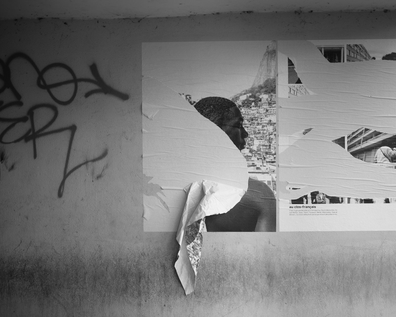 Rez de chaussée, barre promise à la démolition, Clos Français. Montreuil. © Fabio Boucinha