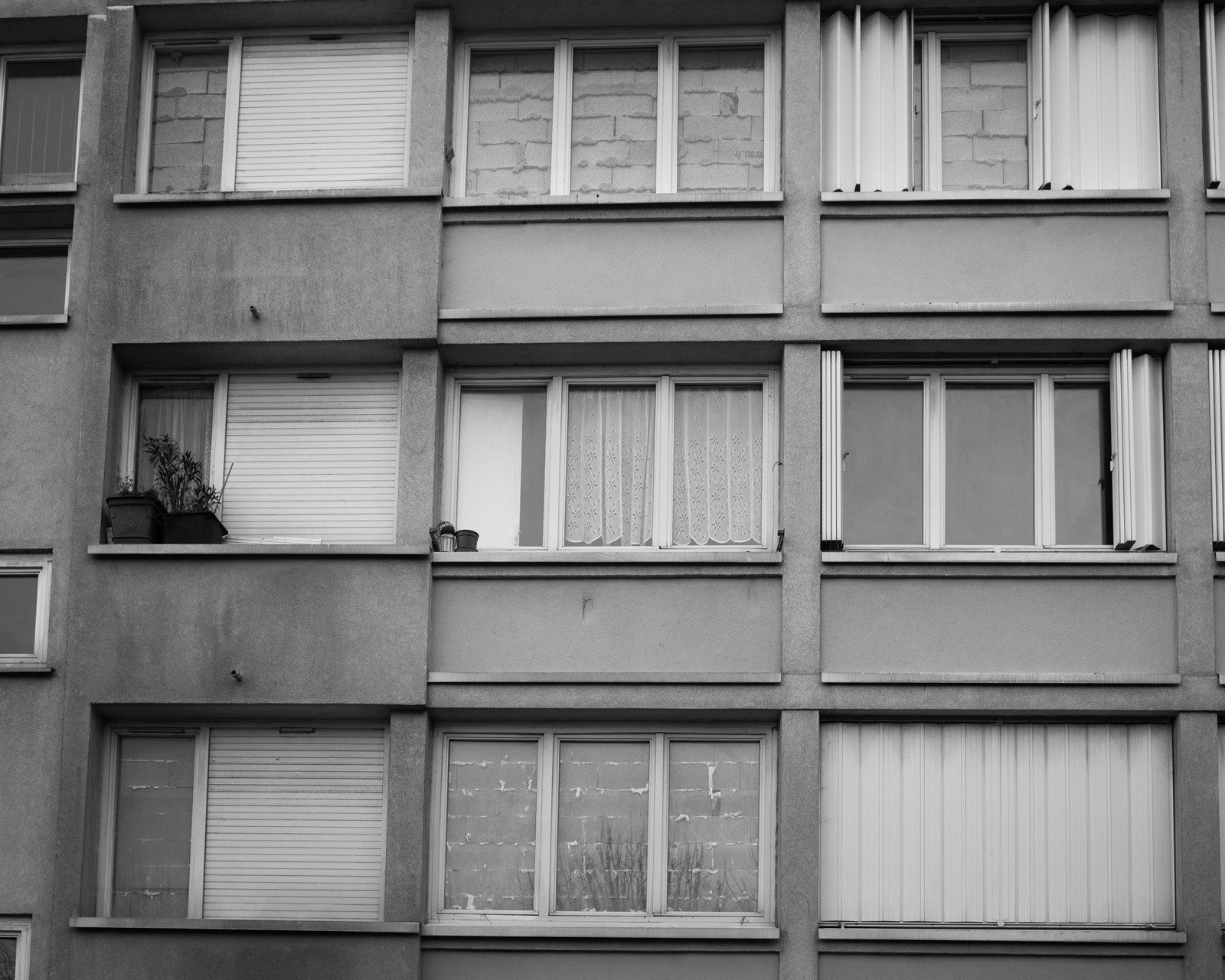 Barre de 96 logements promise à la démolition pour 2026, Clos Français. Montreuil. © Fabio Boucinha