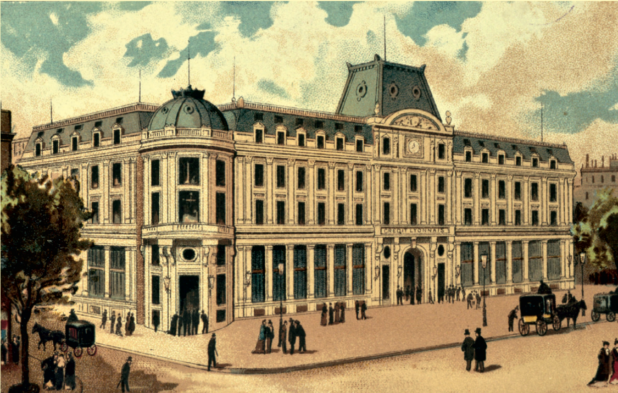 Siège du Crédit Lyonnais, 1883 19 boulevard des Italiens, 75002 Paris. William Bouwens van der Boijen, architecte. © Musée Carnavalet / Roger-Viollet